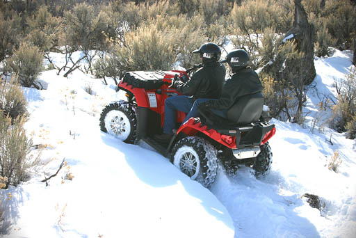 2010 Polaris Sportsman 550 XP Touring EPS Electric power steering. test